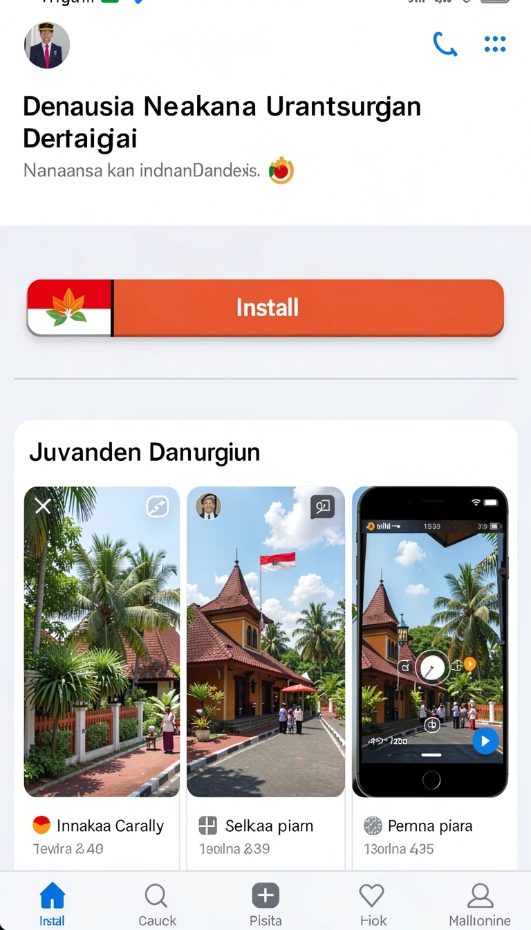 Pratinjau antarmuka cakrabola — aplikasi APK resmi Android v2.5.6