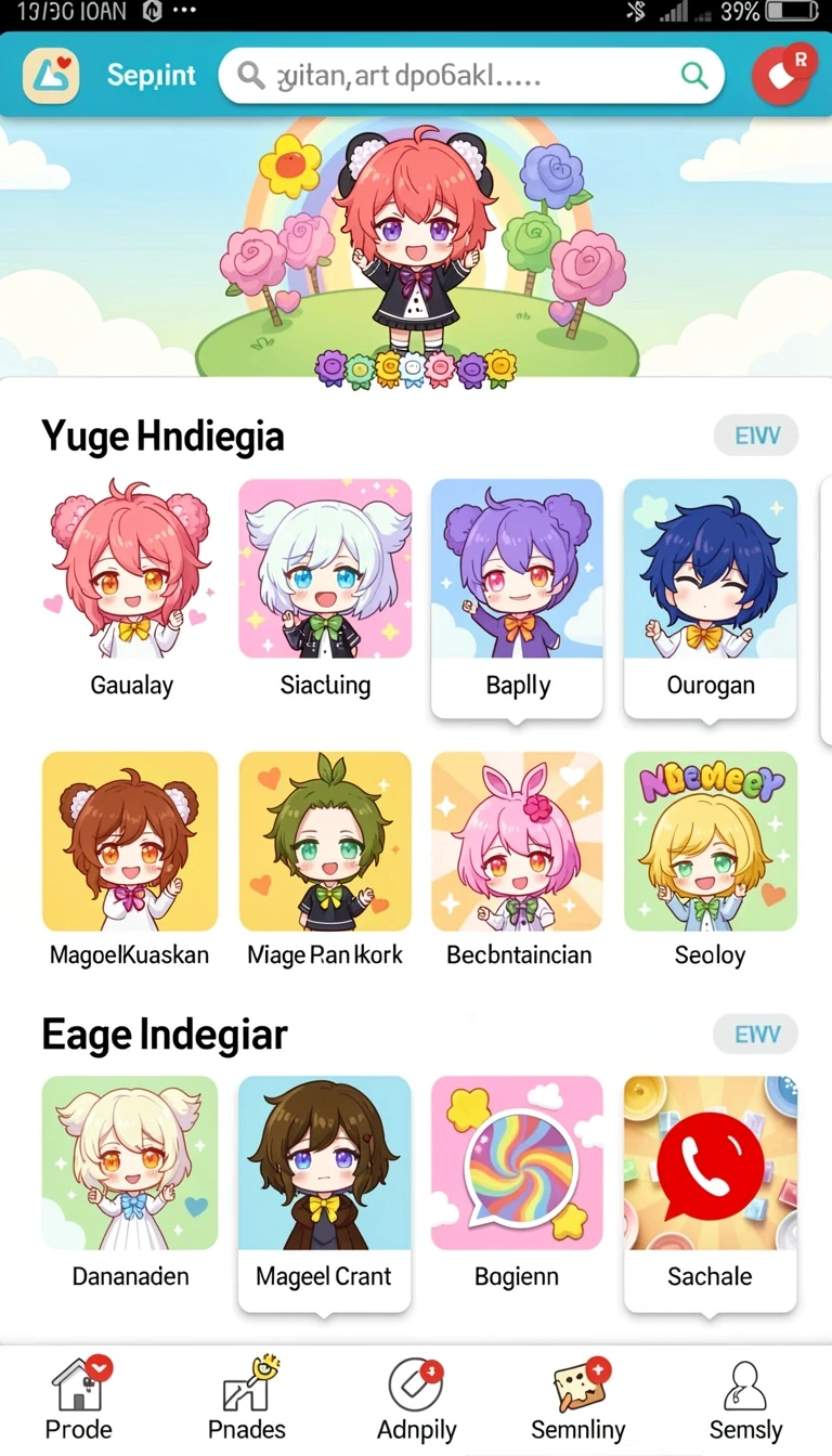 Galeri pratinjau visual cakrabola build APK resmi terbaru